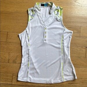 PGA Fitted Polo Tank Top